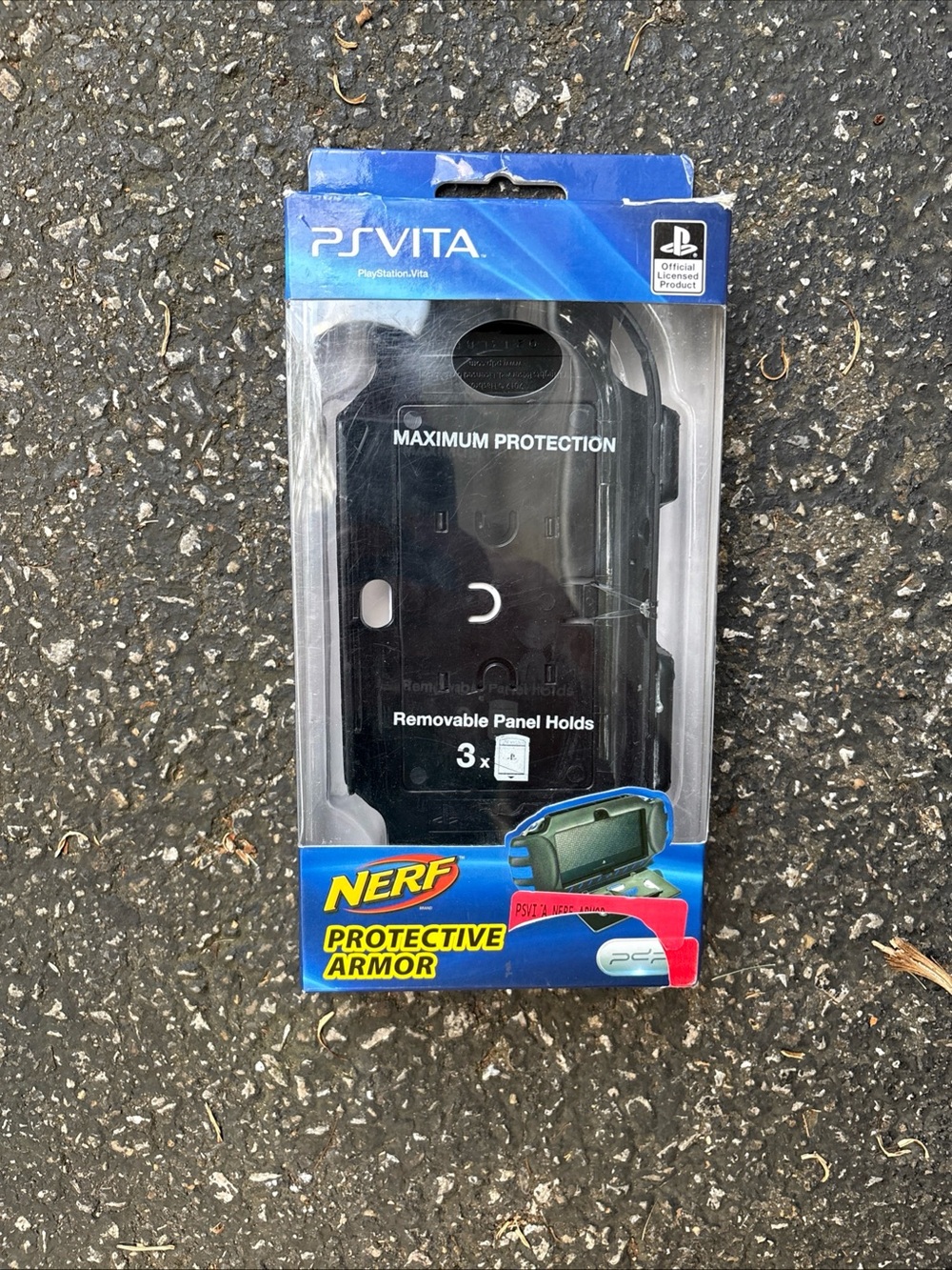 Play Station Vita Nerf Protective Armor Case - Black rare new item